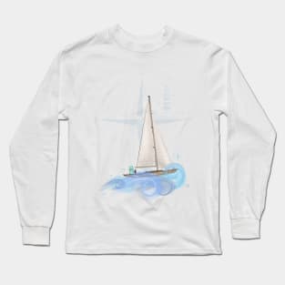 Elephant Tiffan & Yacht Long Sleeve T-Shirt